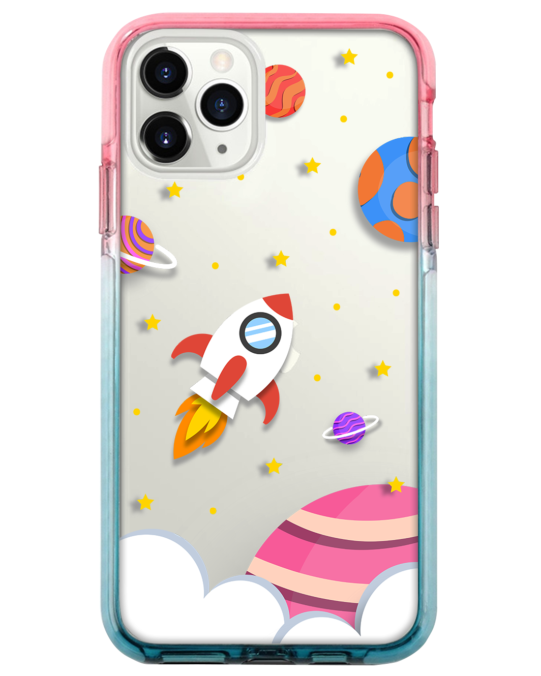 Ombre Bumper Case - Neverland