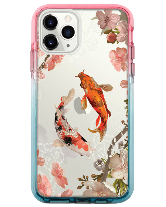 Ombre Bumper Case - Oil Painting Koi