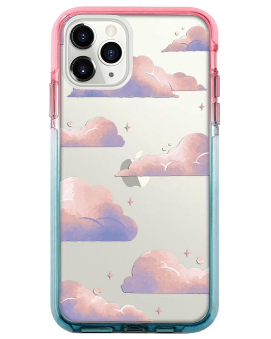 Ombre Bumper Case - Pastel Clouds