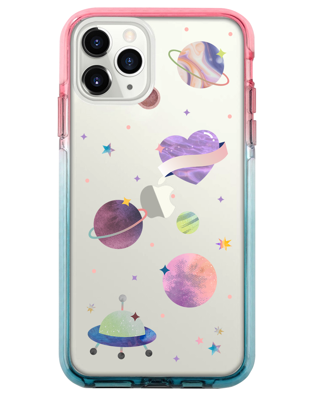 Ombre Bumper Case - Pink Planet