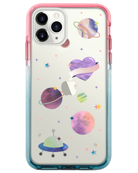 Ombre Bumper Case - Pink Planet