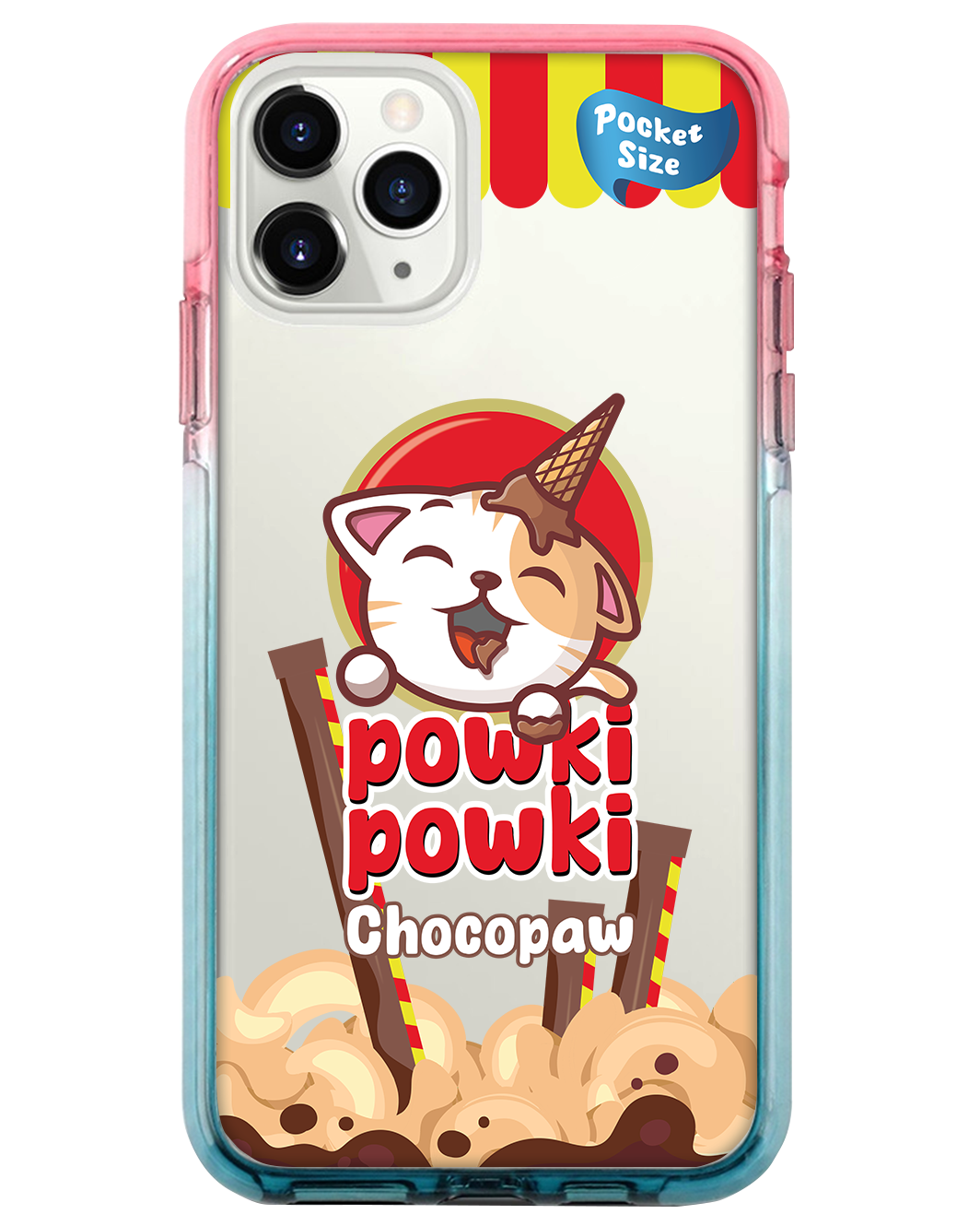 Ombre Bumper Case - Powki Powki