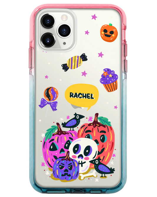 iPhone Rearguard Bumper Ombre - Pumpkin Monster