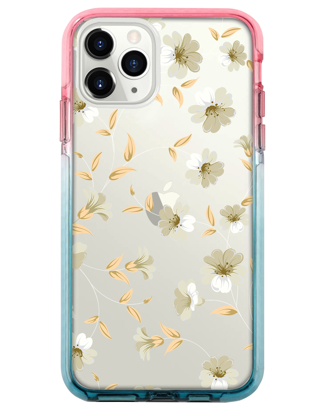 Ombre Bumper Case - White Magnolia