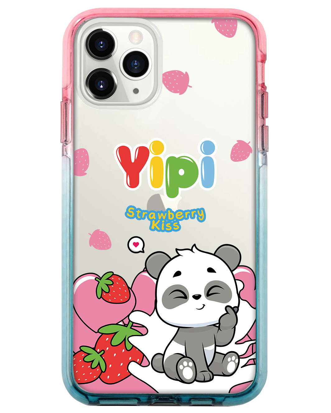 Ombre Bumper Case - Yipi Strawberry Kiss