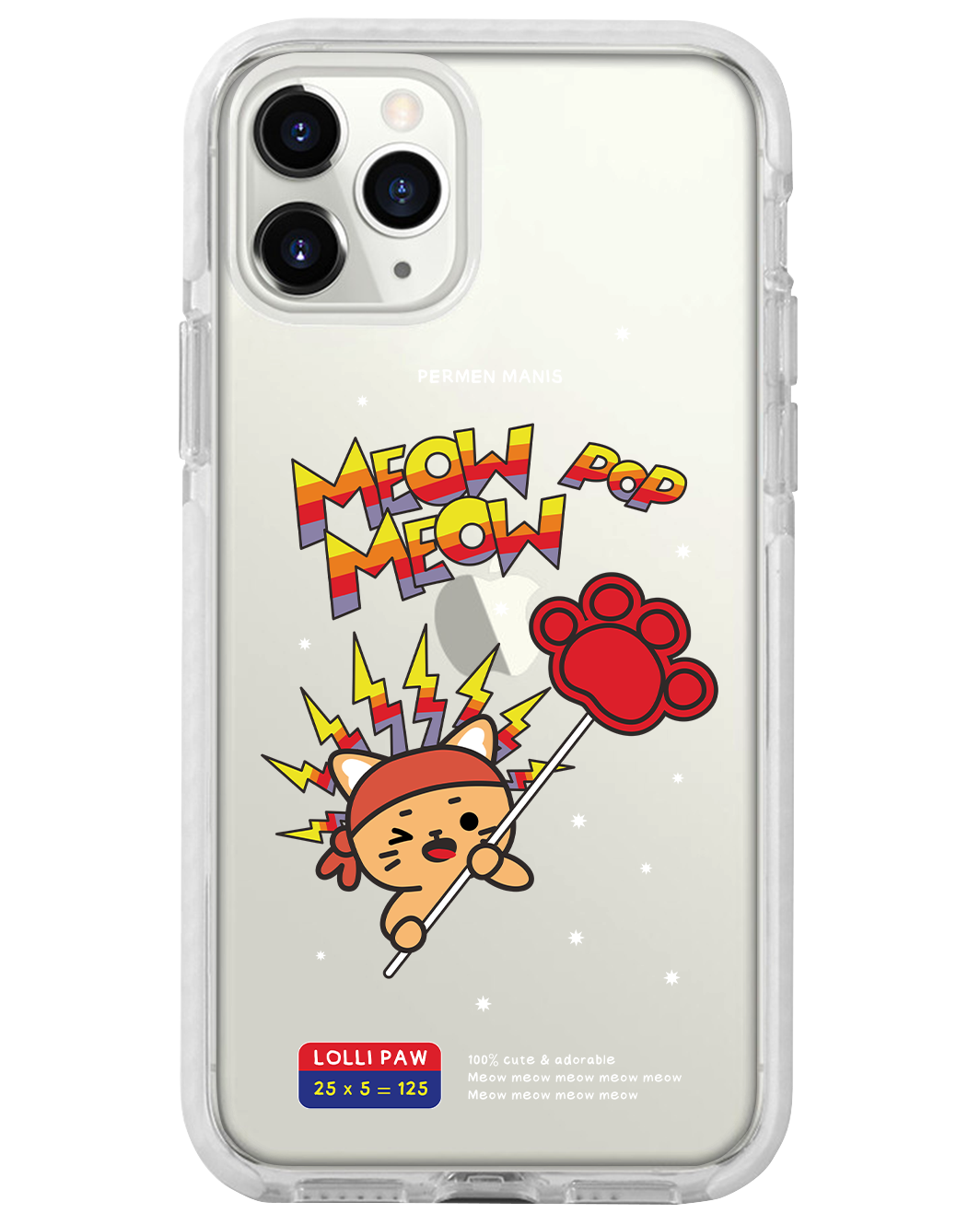 iPhone Rearguard Bumper -  Meow Pop 1.0