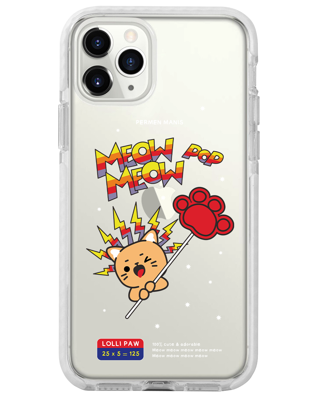 iPhone Rearguard Bumper -  Meow Pop 2.0