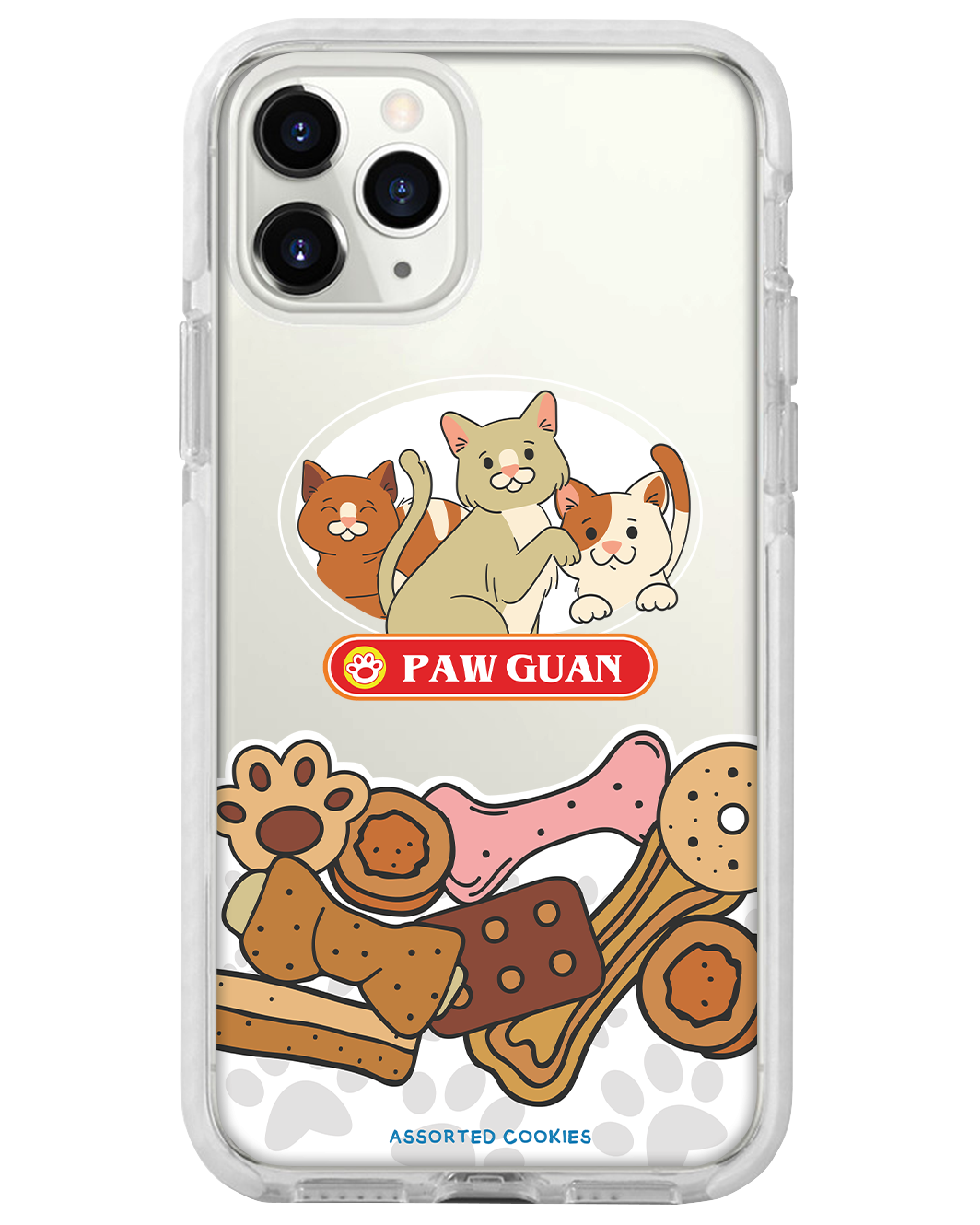 iPhone Rearguard Bumper -  Pawguan Cat