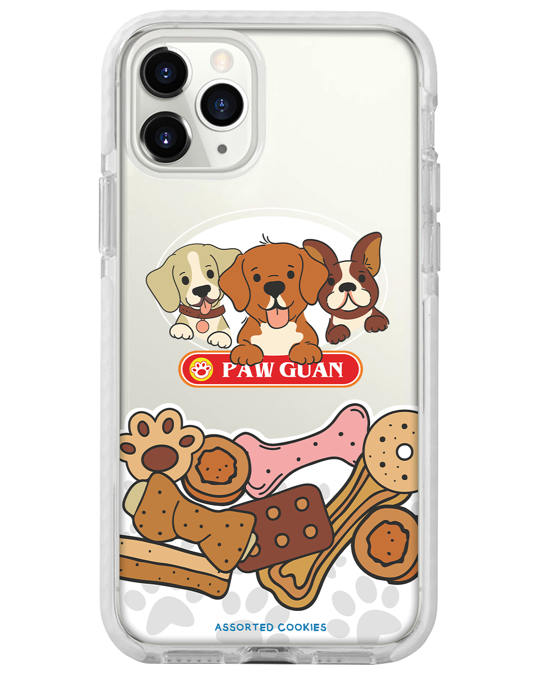 iPhone Rearguard Bumper -  Pawguan Dog