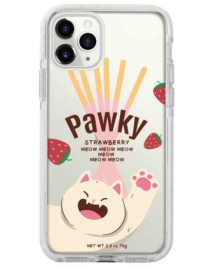 iPhone Rearguard Bumper -  Pawky Cat