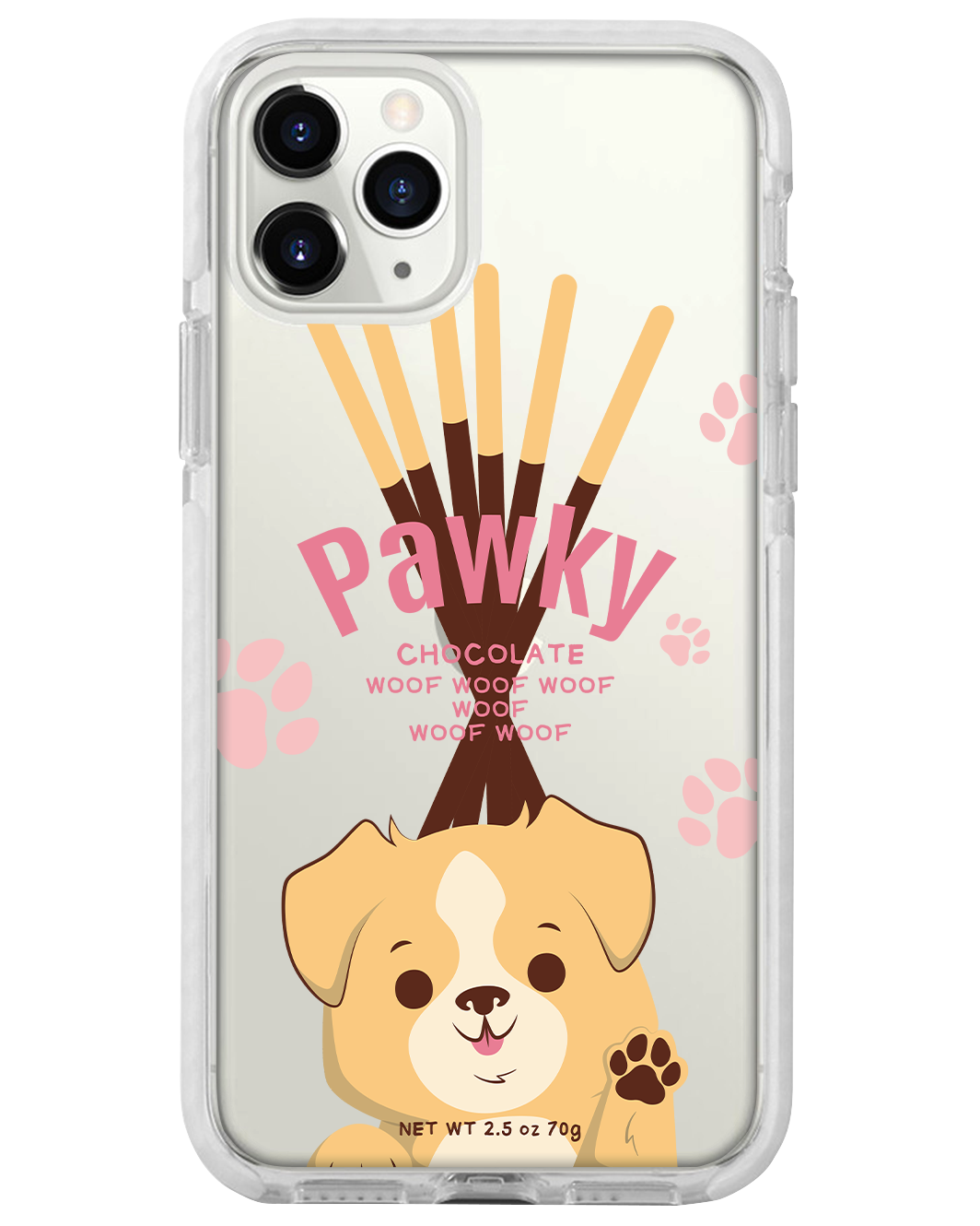 iPhone Rearguard Bumper -  Pawky Dog