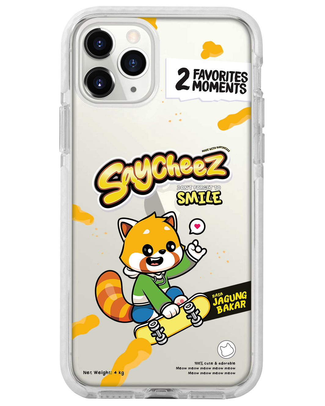 iPhone Rearguard Bumper -  Saycheez