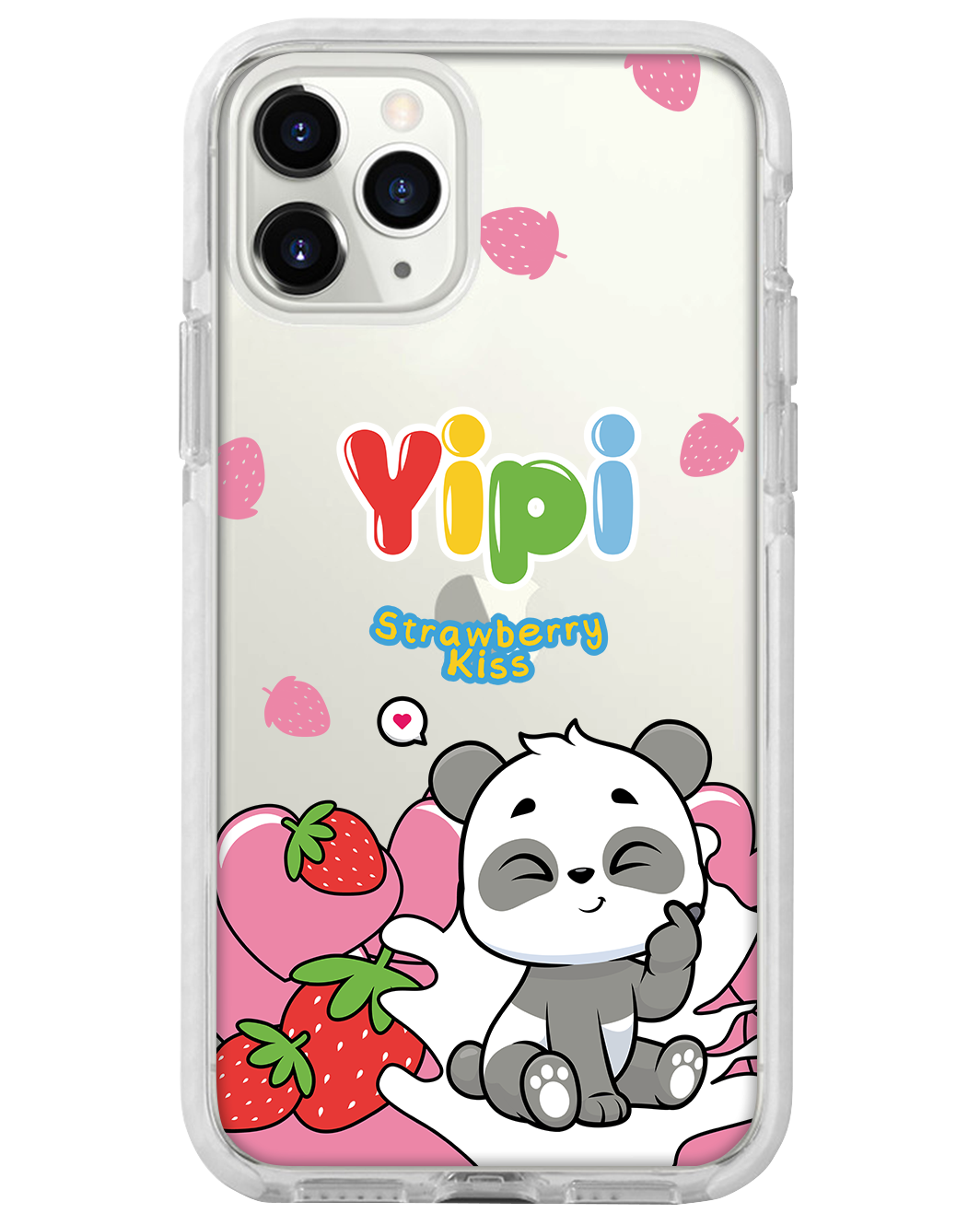 iPhone Rearguard Bumper -  Yipi Strawberry Kiss