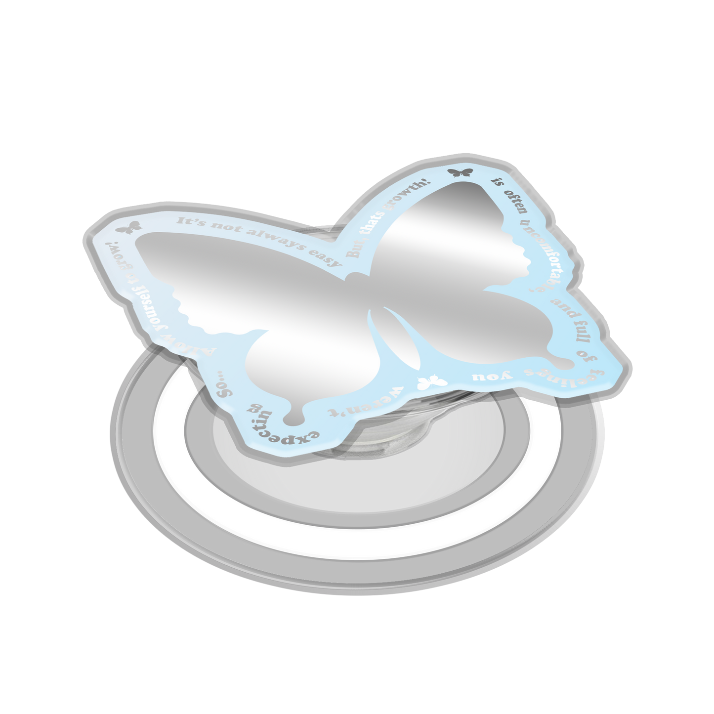 Magnetic Grip Mirror - butterfly effect 3