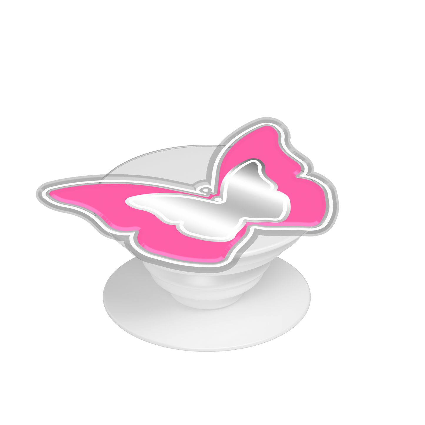 Pop Up Grip Mirror - Butterfly Mirror 3