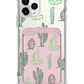 iPhone Magnetic Wallet Case - Cactus