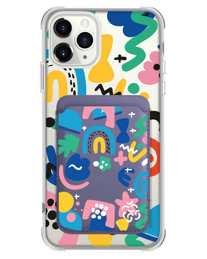 iPhone Magnetic Wallet Case - Celestial 2.0