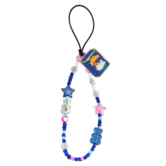 Beaded Strap with Acrylic Charm  - Cereal Boxes