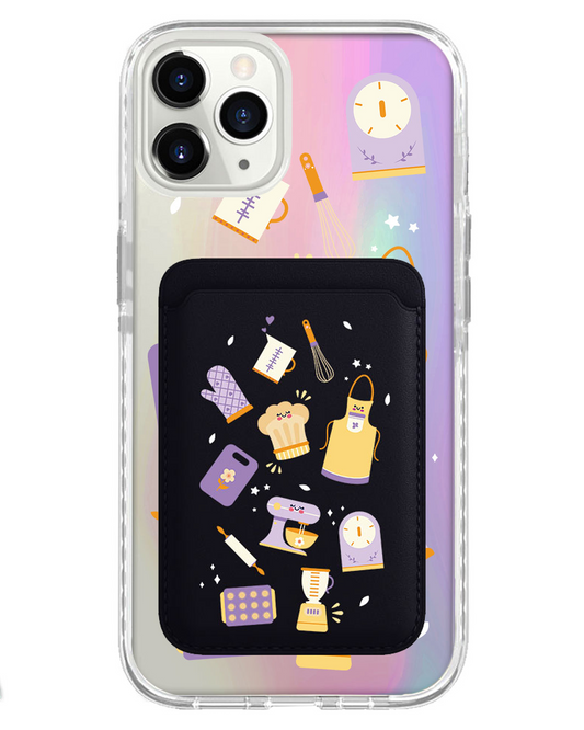 iPhone Magnetic Wallet Holo Case - Chef or Baker