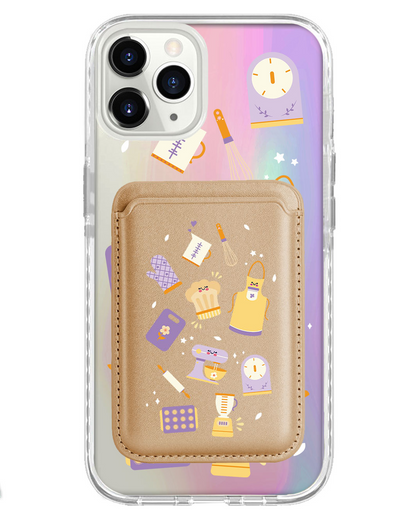 iPhone Magnetic Wallet Holo Case - Chef or Baker