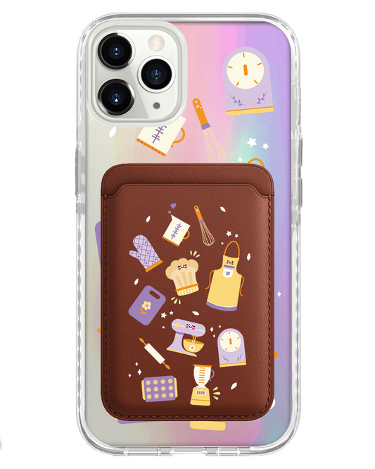 iPhone Magnetic Wallet Holo Case - Chef or Baker