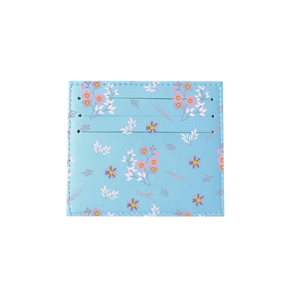 6 Slots Card Holder - Cherry Blossom