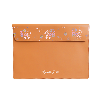 Vegan Leather Sleeve - Cherry Blossom