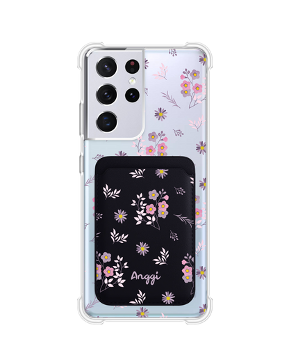 Android Magnetic Wallet Case - Cherry Blossom