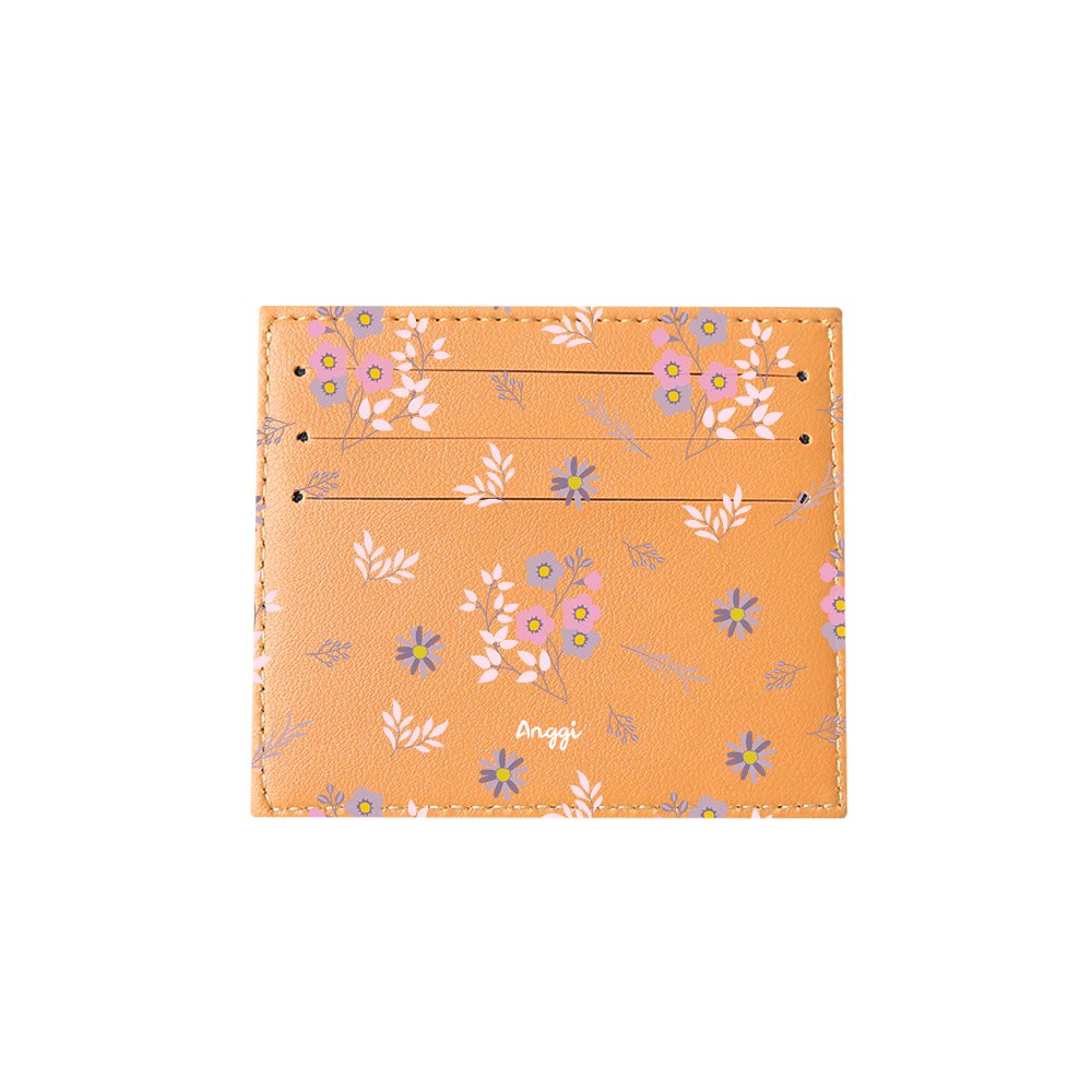 6 Slots Card Holder - Cherry Blossom