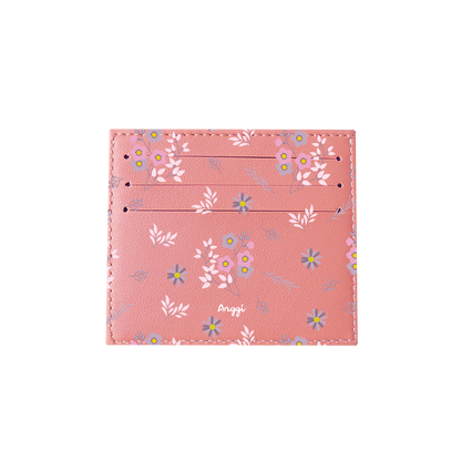6 Slots Card Holder - Cherry Blossom