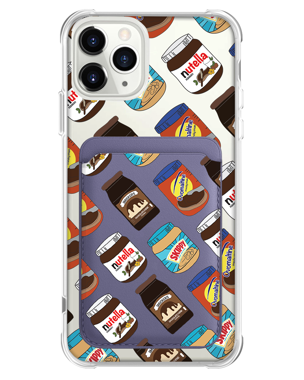 iPhone Magnetic Wallet Case - Choco Spread