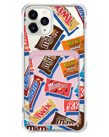 iPhone Magnetic Wallet Case - Choco Sweet