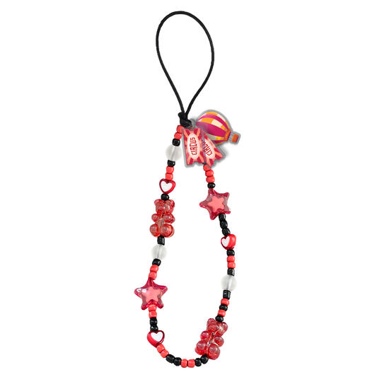 Beaded Strap with Acrylic Charm  - Circus