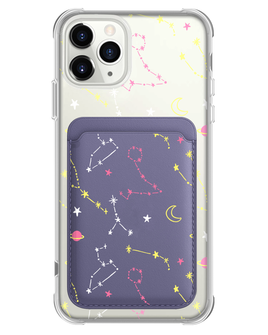 iPhone Magnetic Wallet Case - Constellation Candy