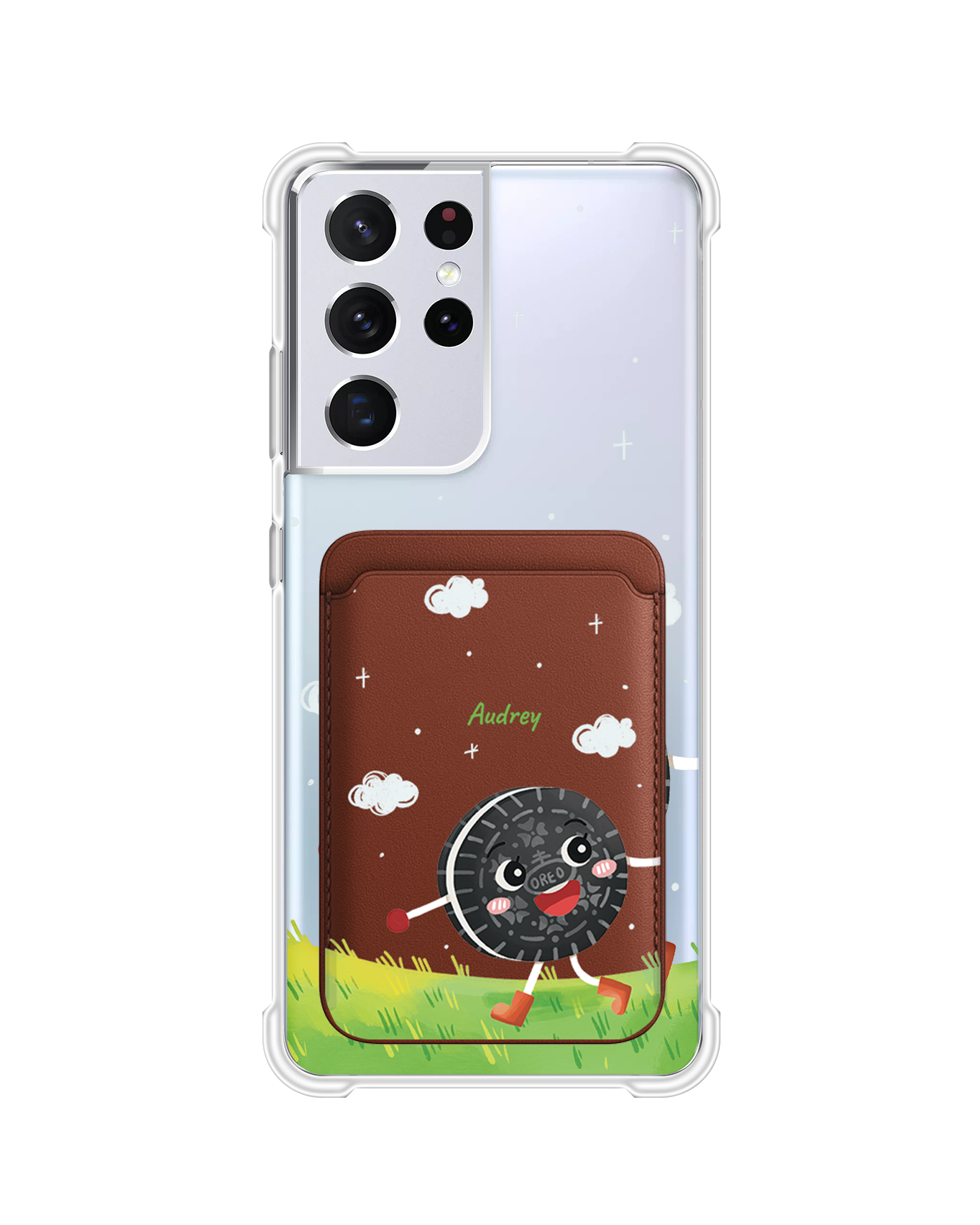 Android Magnetic Wallet Case - Cookies To My Milk (Couple Case)