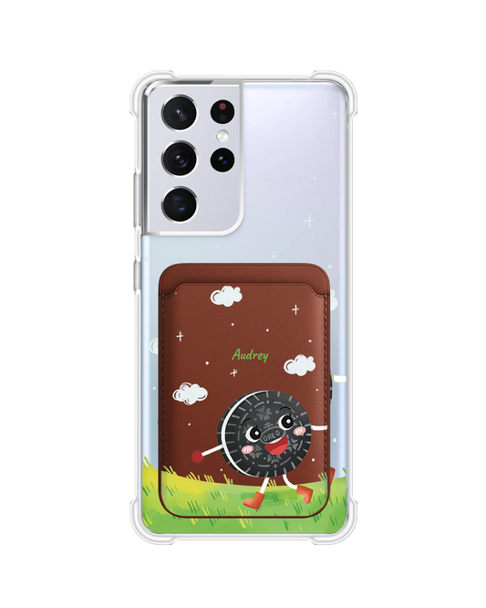 Android Magnetic Wallet Case - Cookies To My Milk (Couple Case)