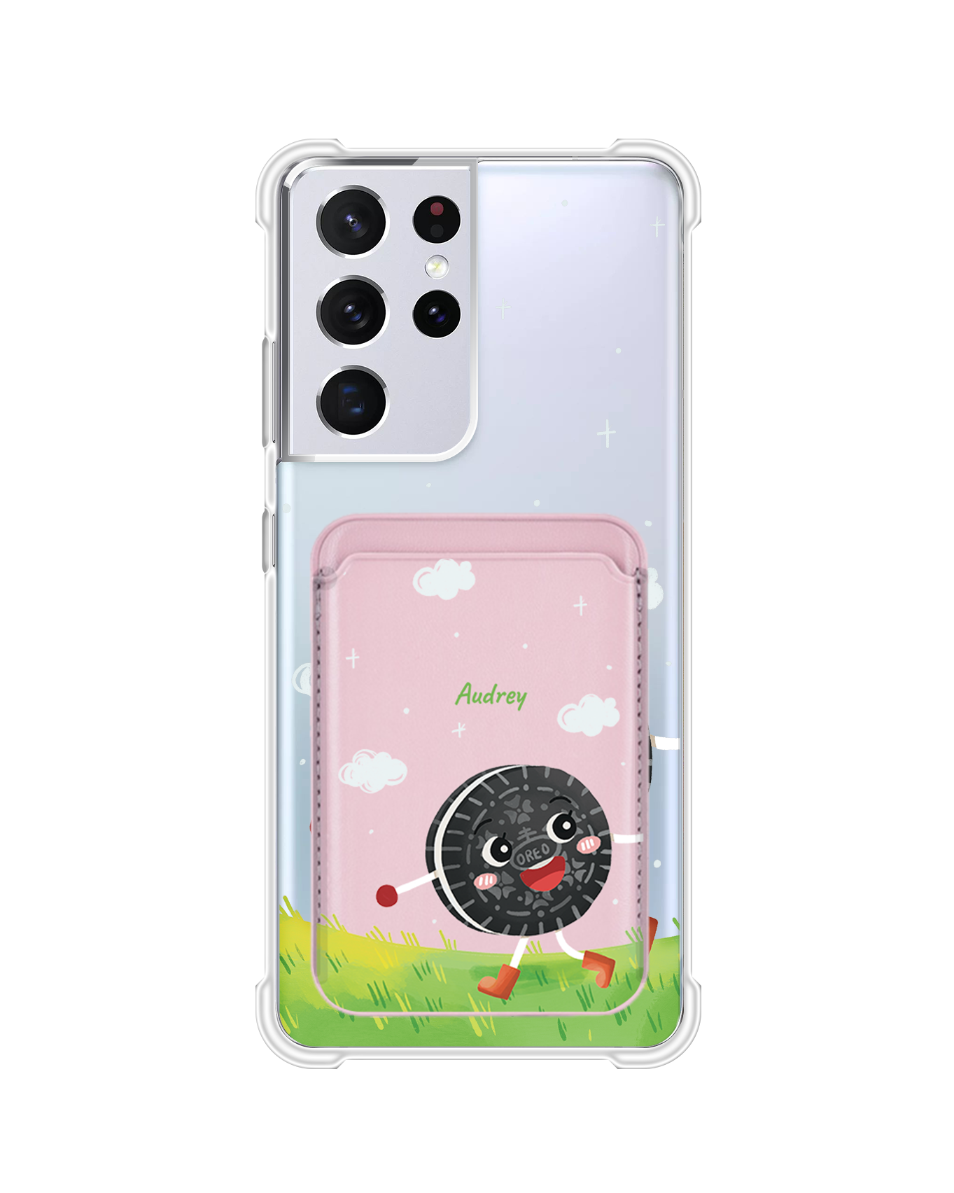 Android Magnetic Wallet Case - Cookies To My Milk (Couple Case)