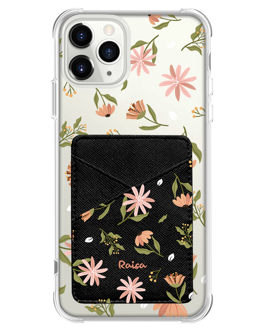 iPhone Phone Wallet Case - Cosmos Flower