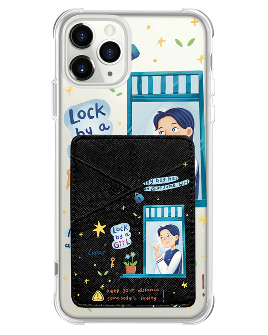 iPhone Phone Wallet Case - Crush Boy (Couple Case)