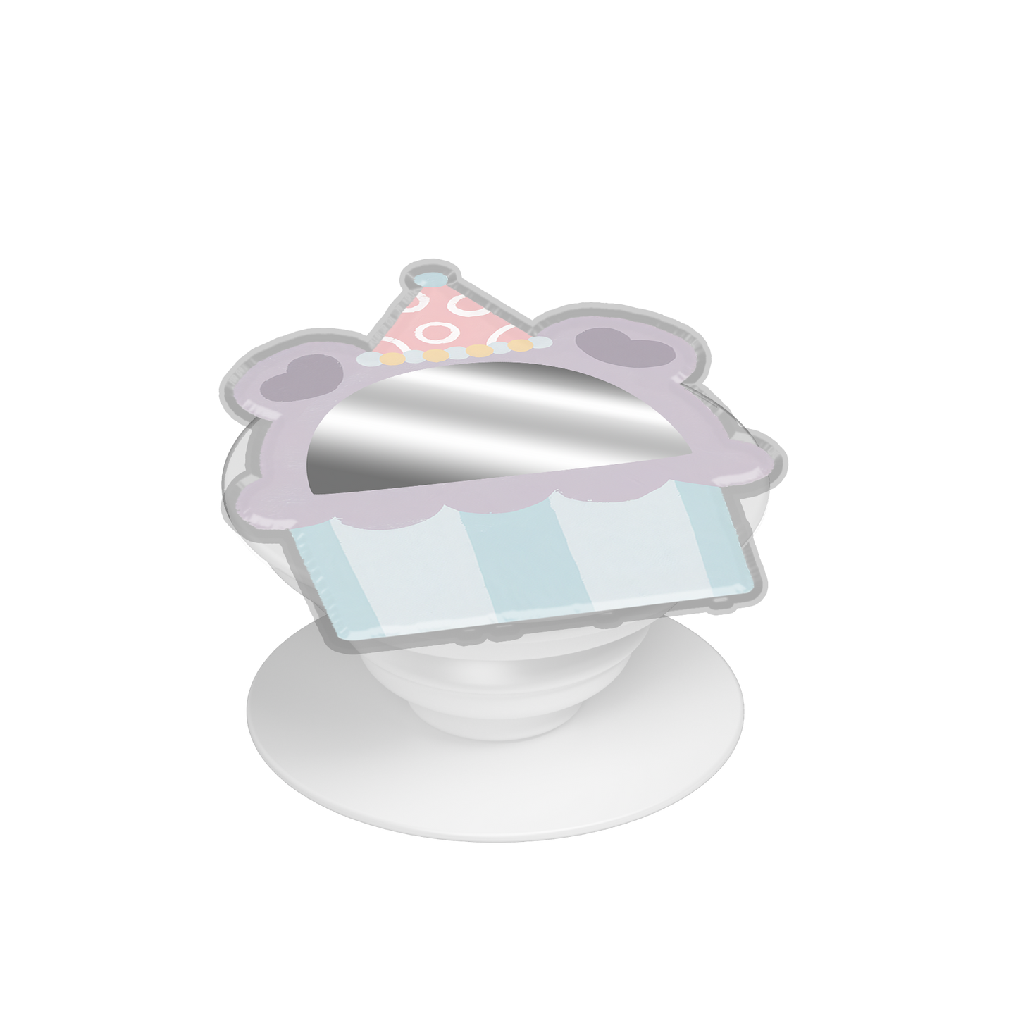 Pop Up Grip Mirror - Cupcake