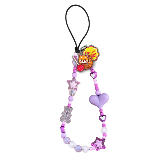 Beaded Strap with Acrylic Charm  - Cwupa Cwups