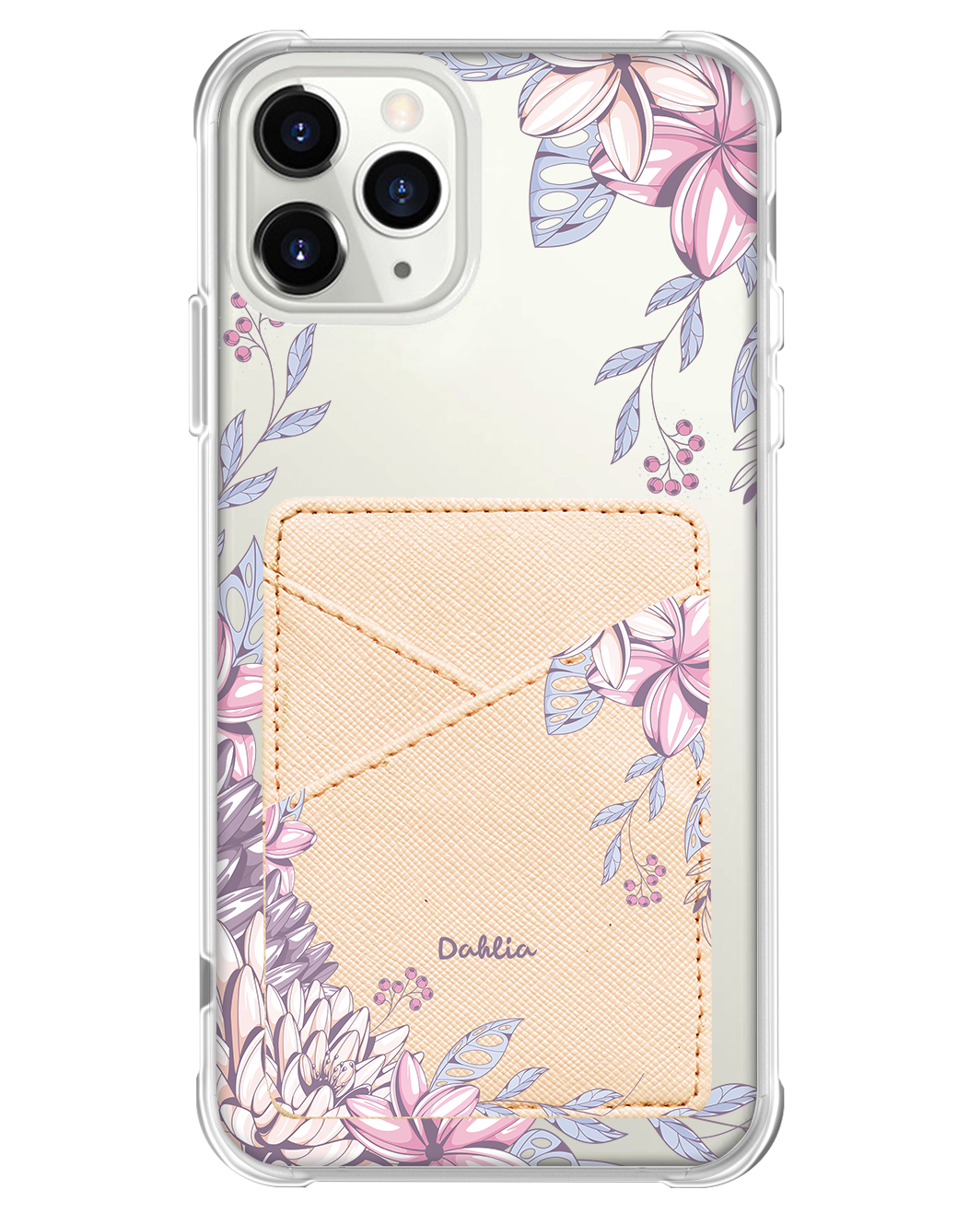 iPhone Phone Wallet Case - Dahlia