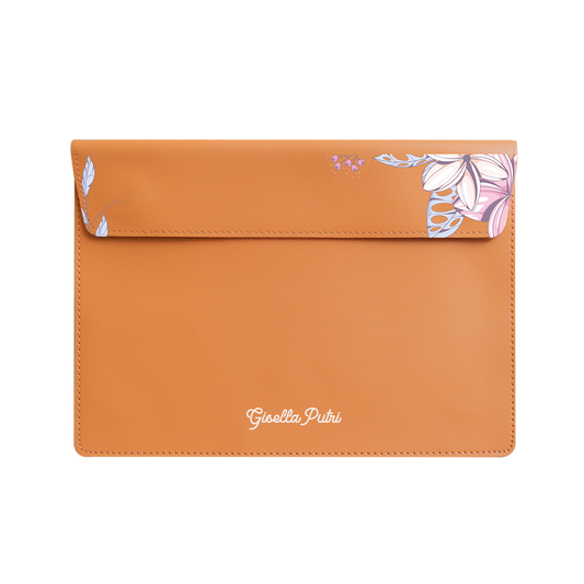 Vegan Leather Sleeve - Dahlia