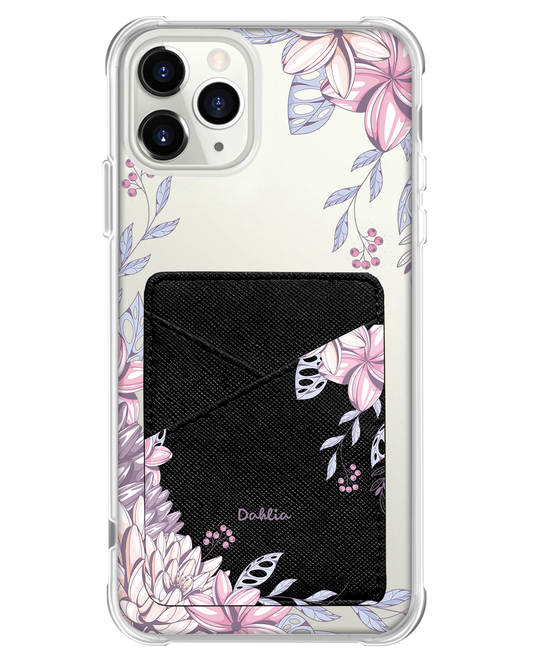 iPhone Phone Wallet Case - Dahlia