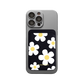 iPhone Magnetic Wallet Silicone Case - Daisy 2.0