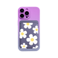 iPhone Magnetic Wallet Silicone Case - Daisy 2.0