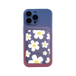 iPhone Magnetic Wallet Silicone Case - Daisy 3.0