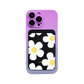 iPhone Magnetic Wallet Silicone Case - Daisy 4.0