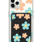 iPhone Magnetic Trifold Wallet Case - Daisy Daze