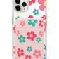 iPhone Magnetic Trifold Wallet Case - Daisy Delight 2.0